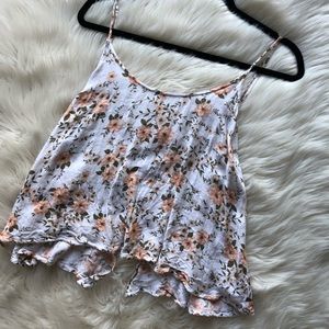 american eagle cropped camisole
